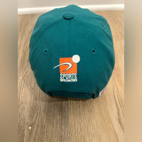 1991 Sports Specialties NFL ProLine Miami Dolphins Grid Wool Snapback Hat Cap - Picture 6 of 10